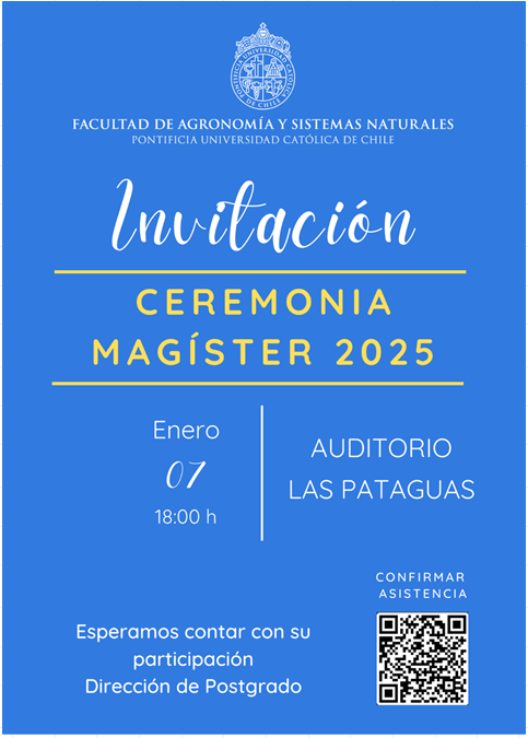 Ceremonia graduación magísteres 2024